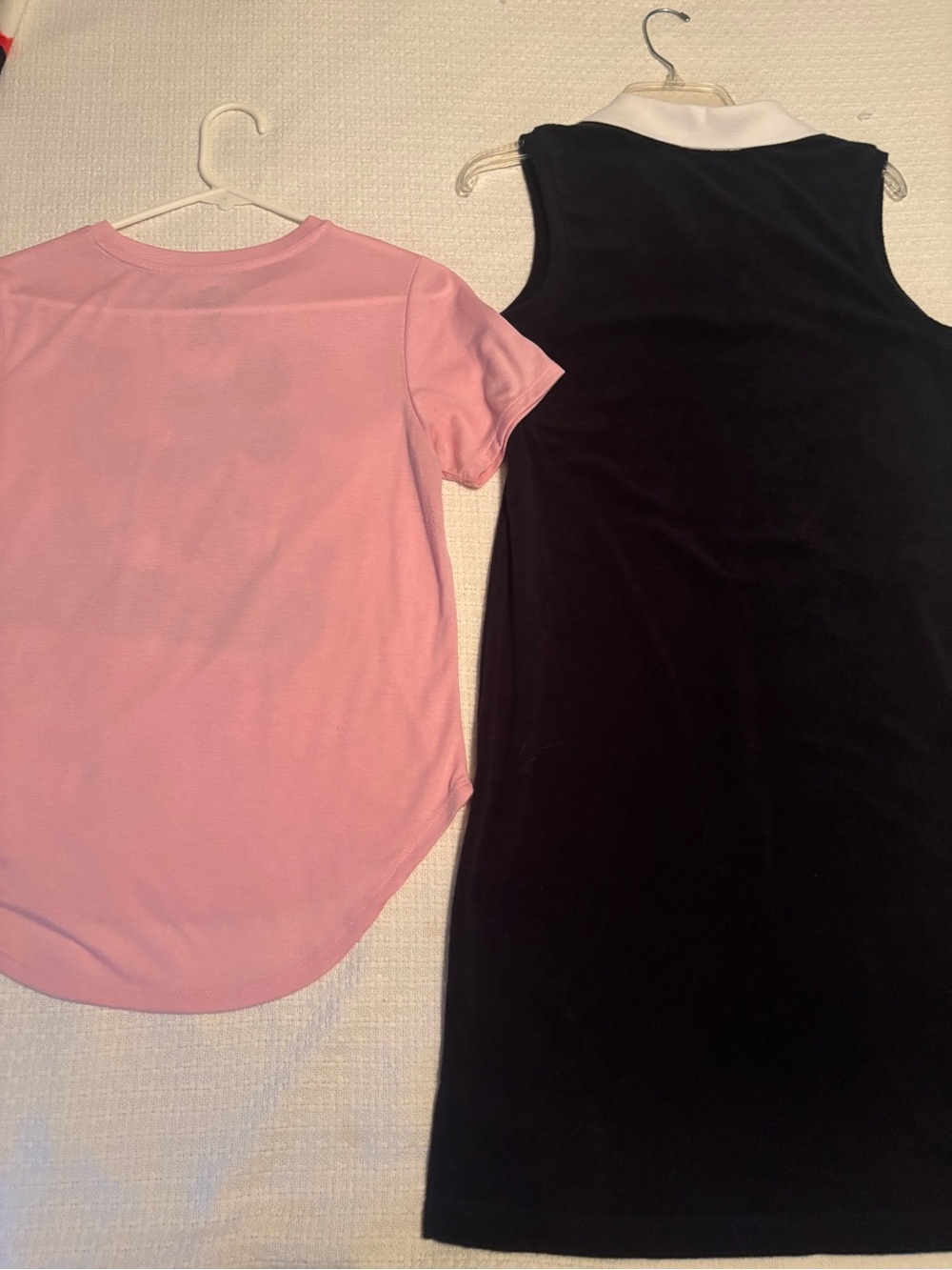Disney Black Sleeveless Terry Polo Embroidery Dress and pink Mickey tee shirt - Picture 11 of 11